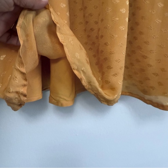 Tularosa Mustard Yellow Gianna Long Sleeve Dress - Picture 6 of 11